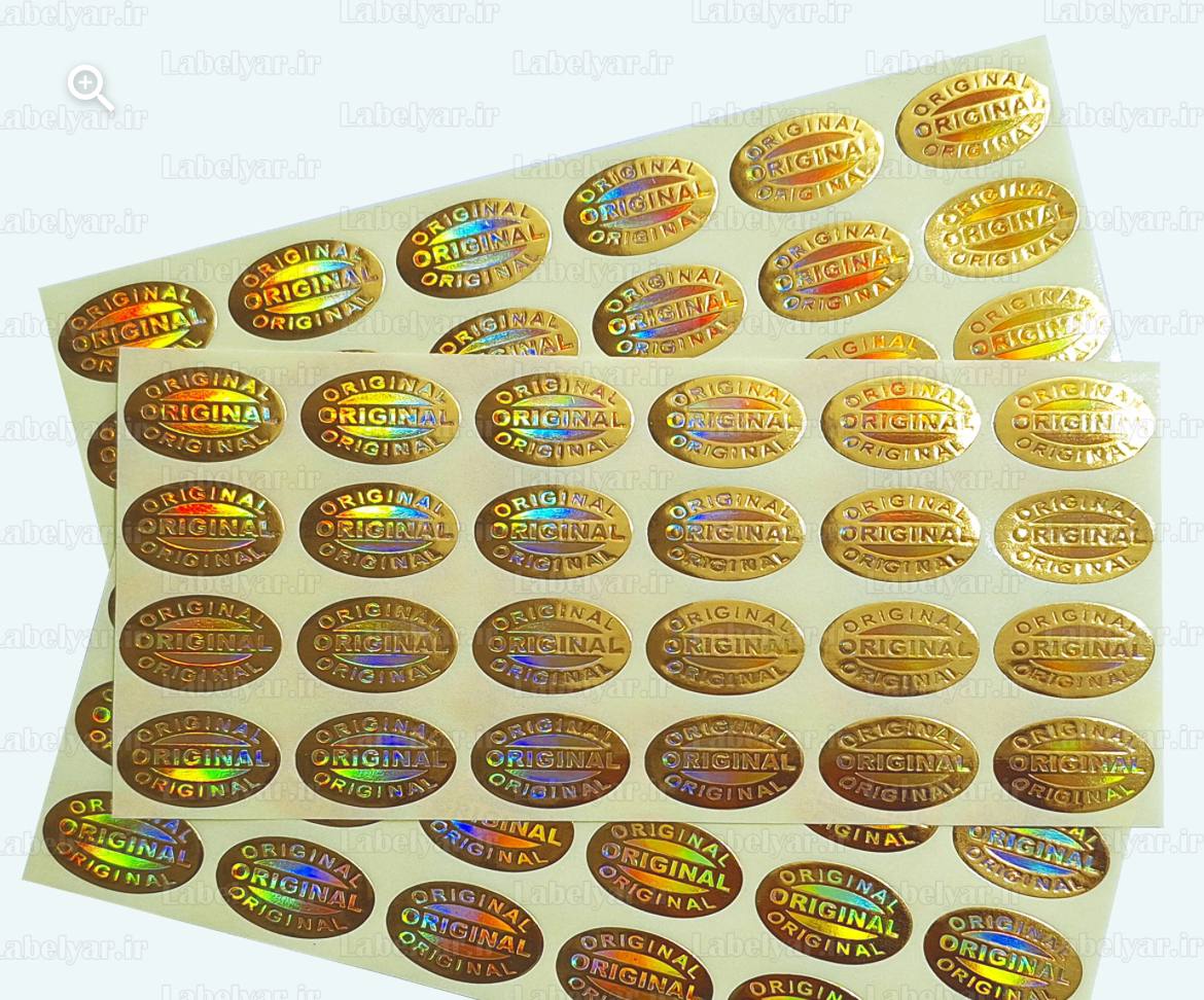 هولوگرام اورجینال کاغذی